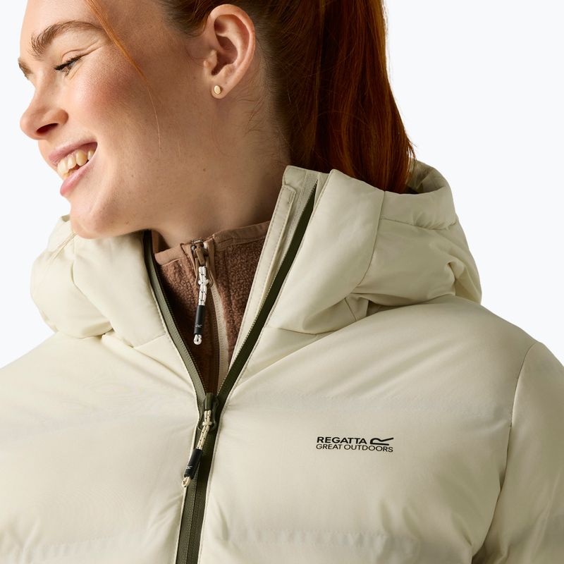 Women's insulated jacket Regatta Altoro Thermal light vanilla/olive night 6