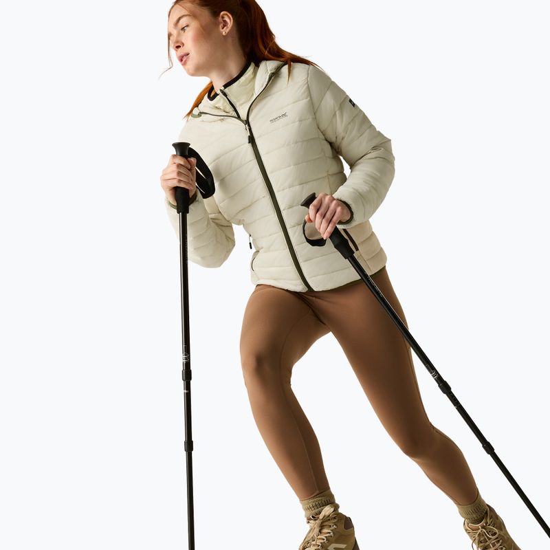 Women's down jacket Regatta Hooded Marizion lightvanilla 3