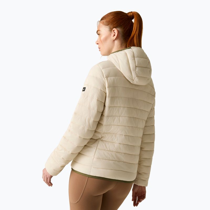 Women's down jacket Regatta Hooded Marizion lightvanilla 4