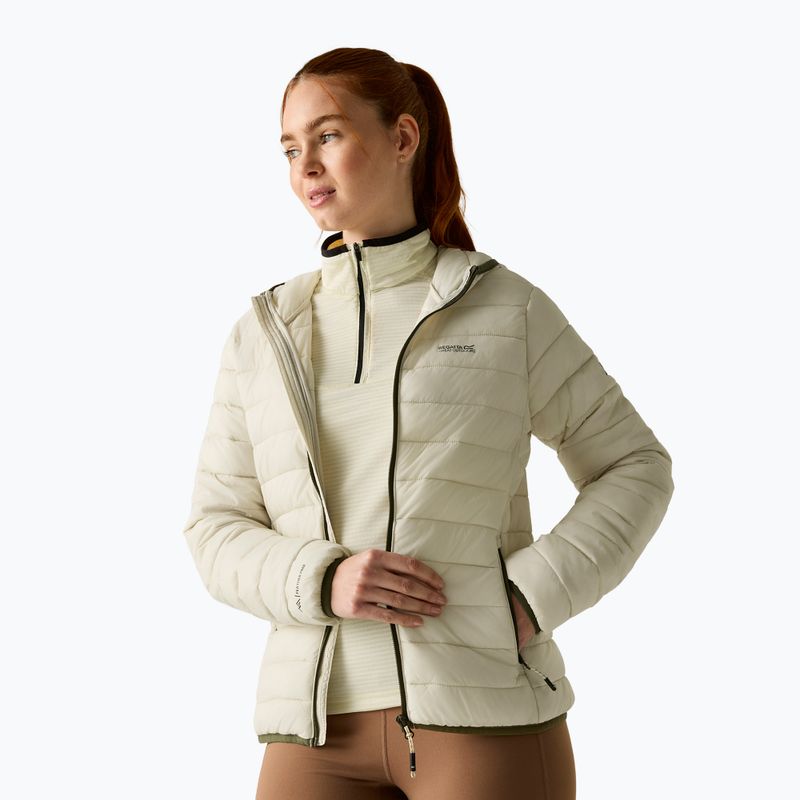 Women's down jacket Regatta Hooded Marizion lightvanilla 5