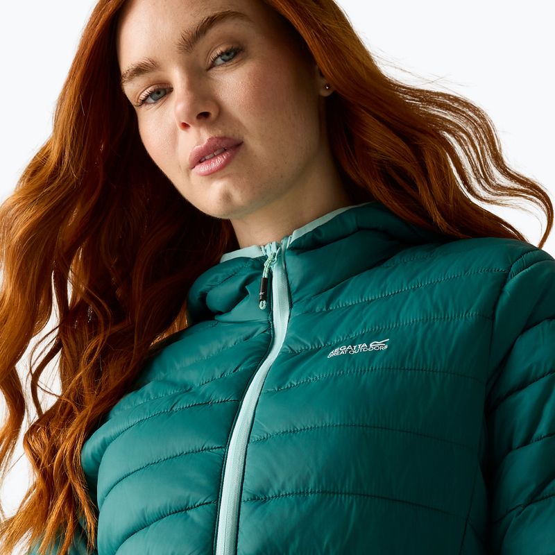 Women's down jacket Regatta Hooded Marizion mediterranea 7