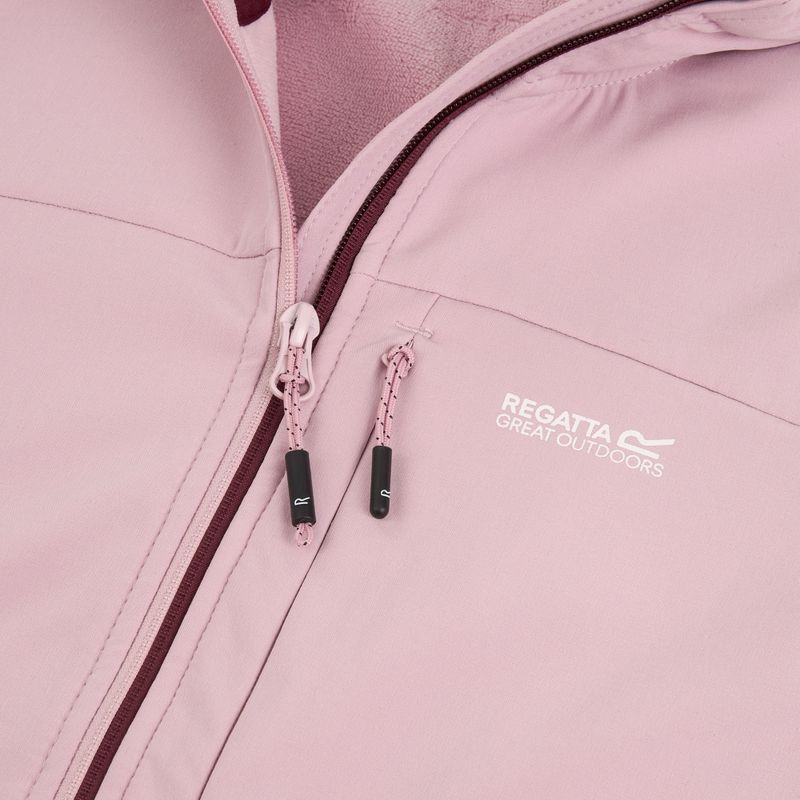 Women's softshell jacket REGATTA Ossek powder lilac 12