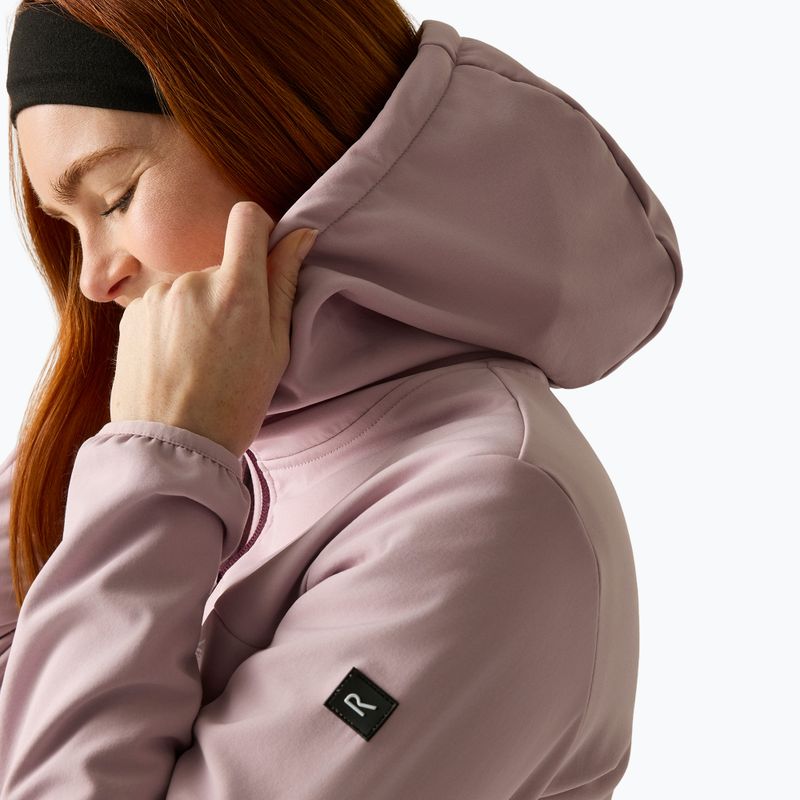 Women's softshell jacket REGATTA Ossek powder lilac 8
