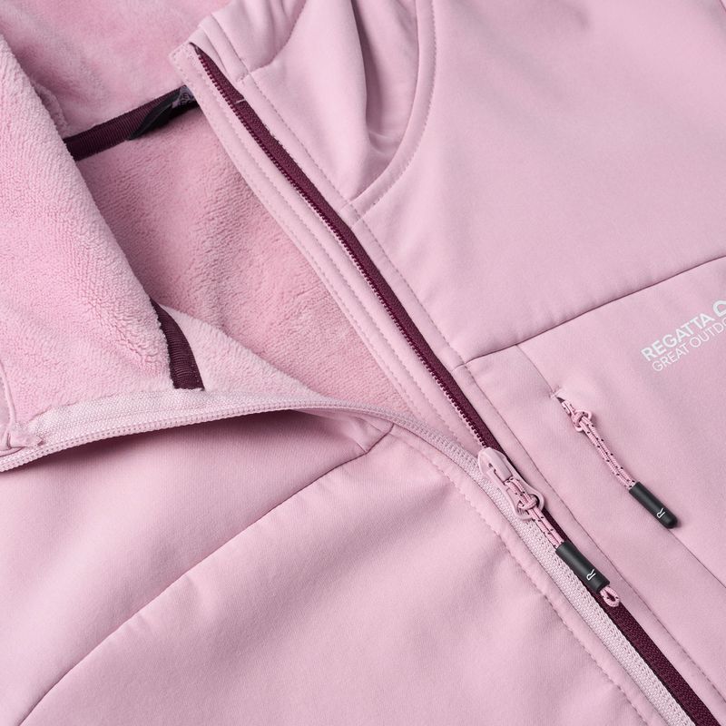 Women's softshell jacket REGATTA Ossek powder lilac 12