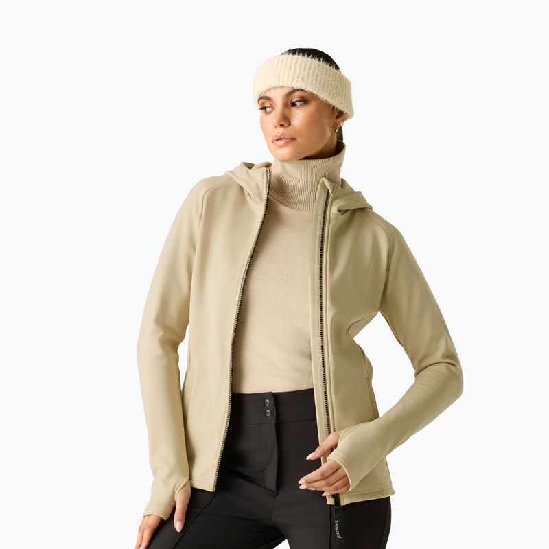 Women's sweatshirt Dare 2b Glacier Midlayer white pepper 5