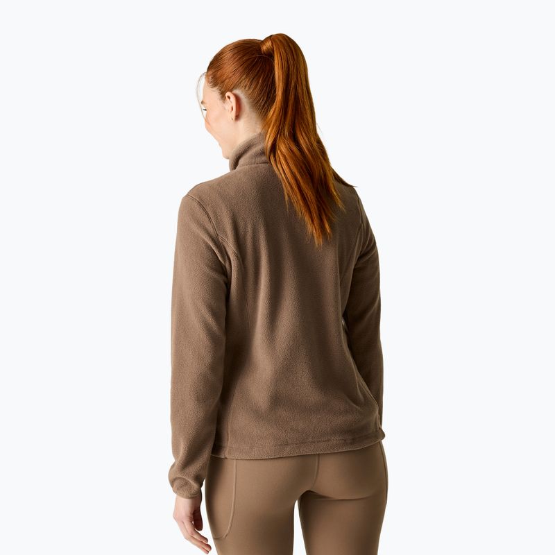 Women's fleece sweatshirt Regatta Floreo IV mocha/light vanilla 4