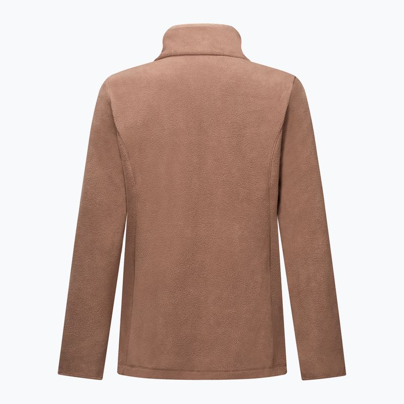 Women's fleece sweatshirt Regatta Floreo IV mocha/light vanilla 8