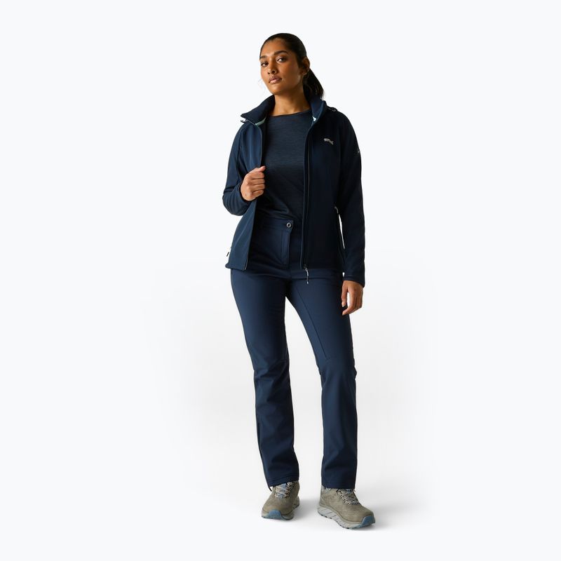 Women's softshell trousers REGATTA Geo Softshell II navy 2