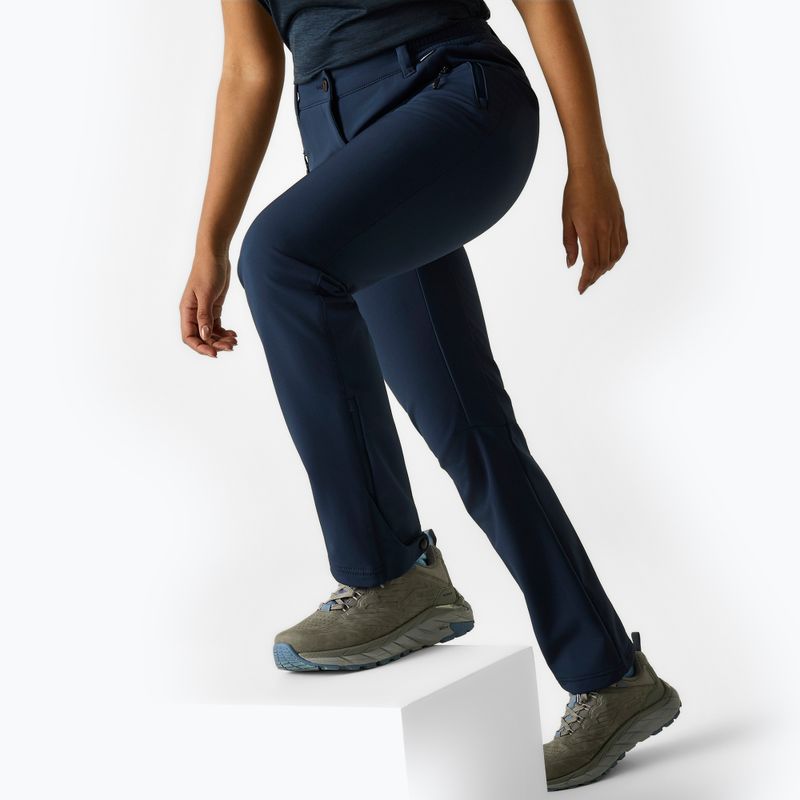 Women's softshell trousers REGATTA Geo Softshell II navy 3