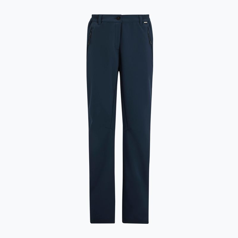 Women's softshell trousers REGATTA Geo Softshell II navy 8