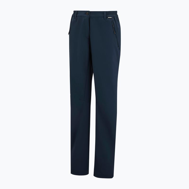 Women's softshell trousers REGATTA Geo Softshell II navy 10