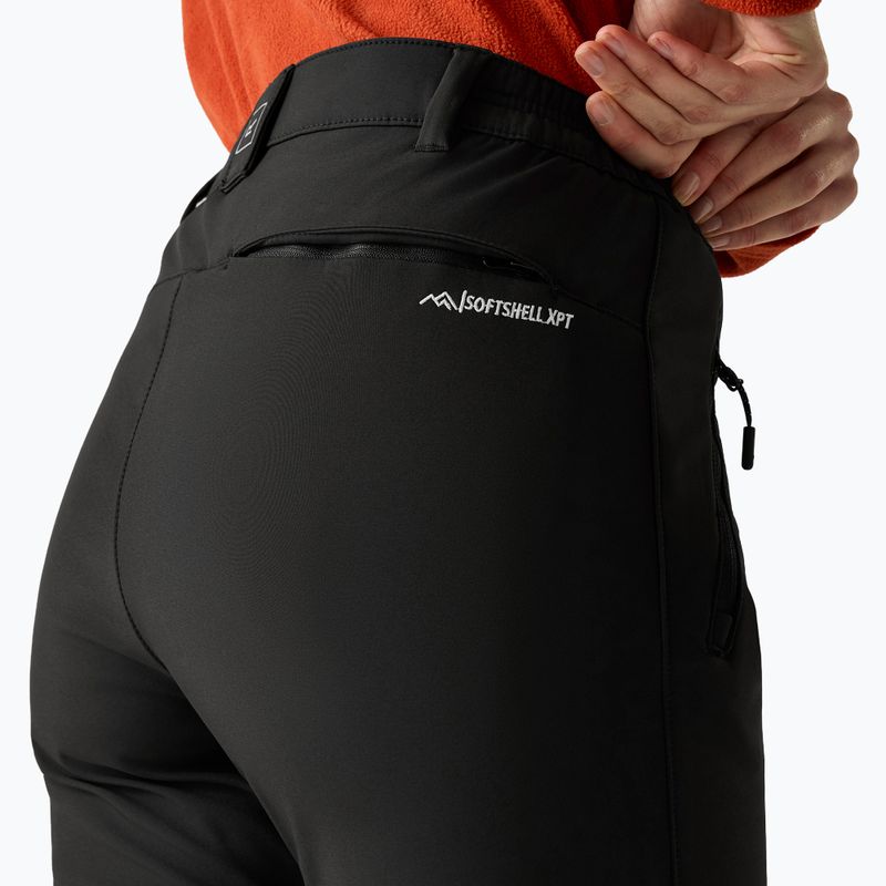 Women's softshell trousers REGATTA Geo Softshell II black 5