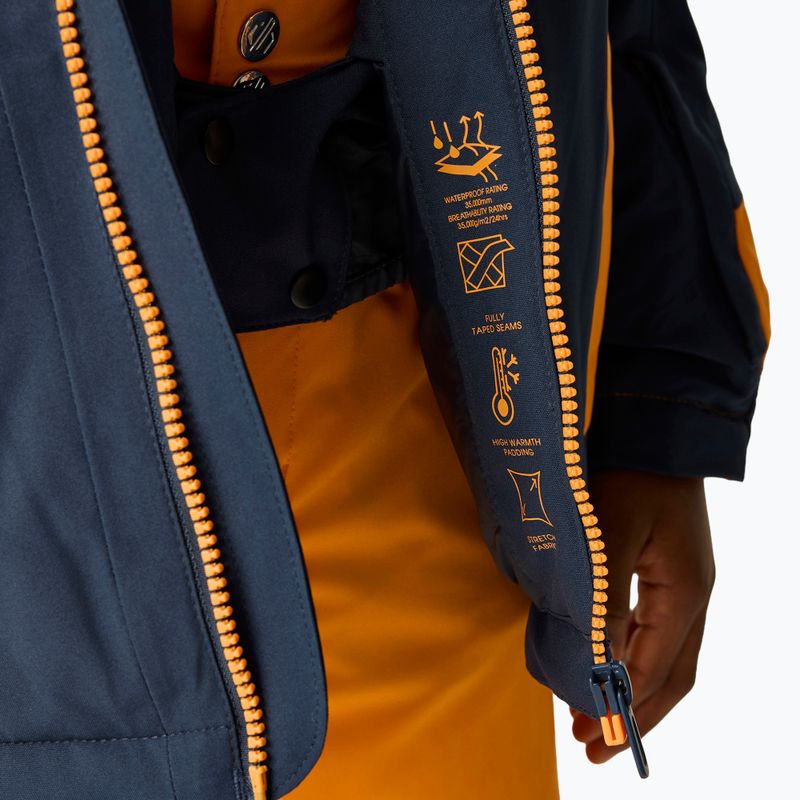 Children's ski jacket Dare2B Rip It Jacket navy/electric orange 7