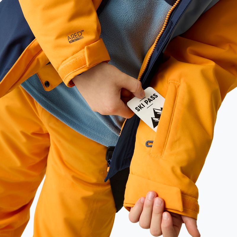 Children's ski jacket Dare2B Send It II Jacket electric orange/navy 7