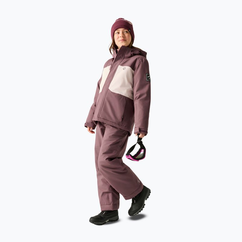 Children's ski jacket Dare2B Send It II Jacket huckleberry/pink haze 2