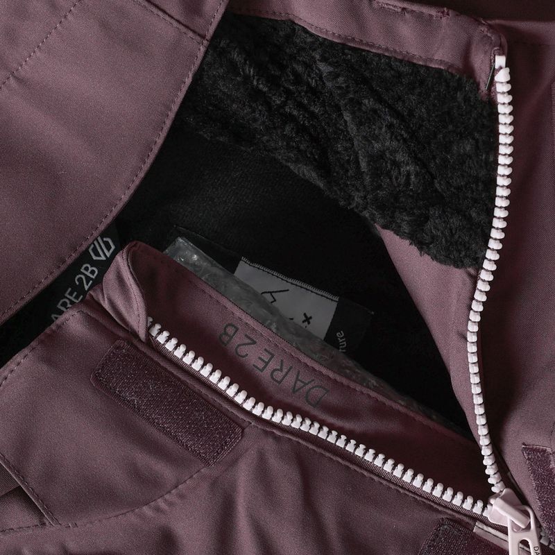 Children's ski jacket Dare2B Send It II Jacket huckleberry/pink haze 13