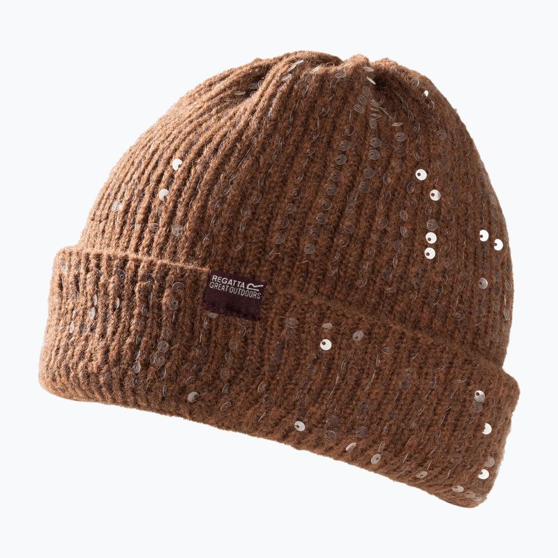 Women's winter hat REGATTA Lorelai Hat mocha 2