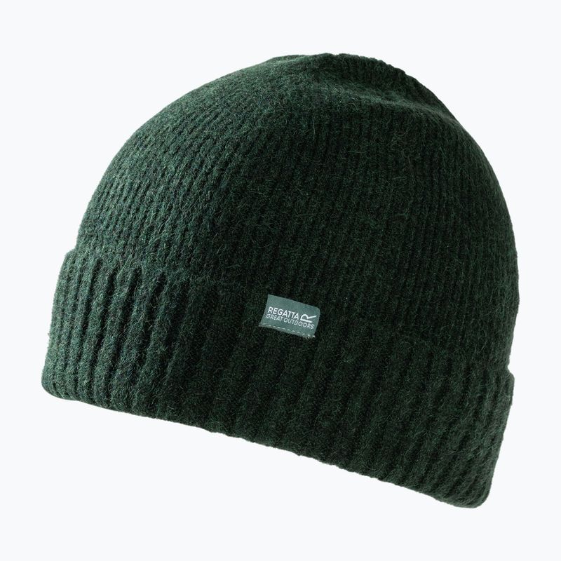 Women's winter hat REGATTA Ribbed Basic deep pine 2
