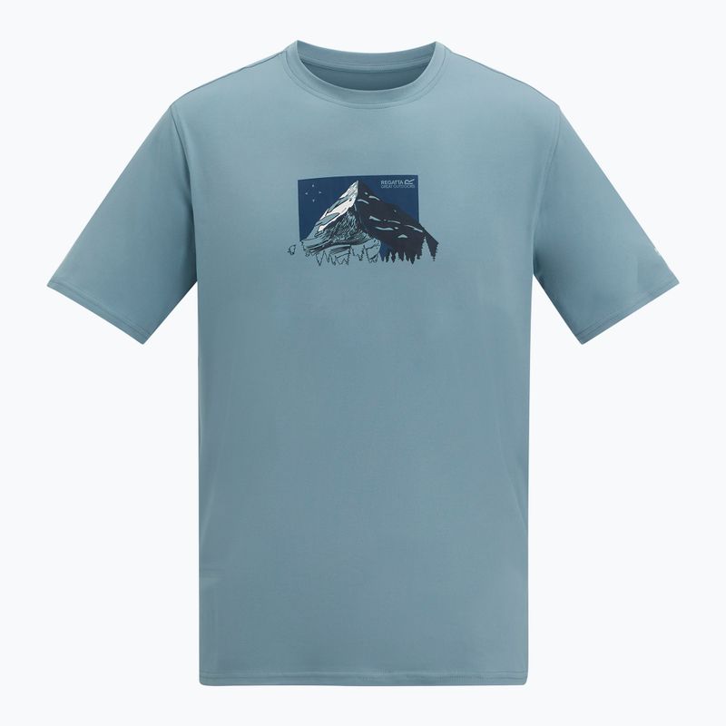 Men's trekking shirt REGATTA Fingal Stretch dusky blue 6