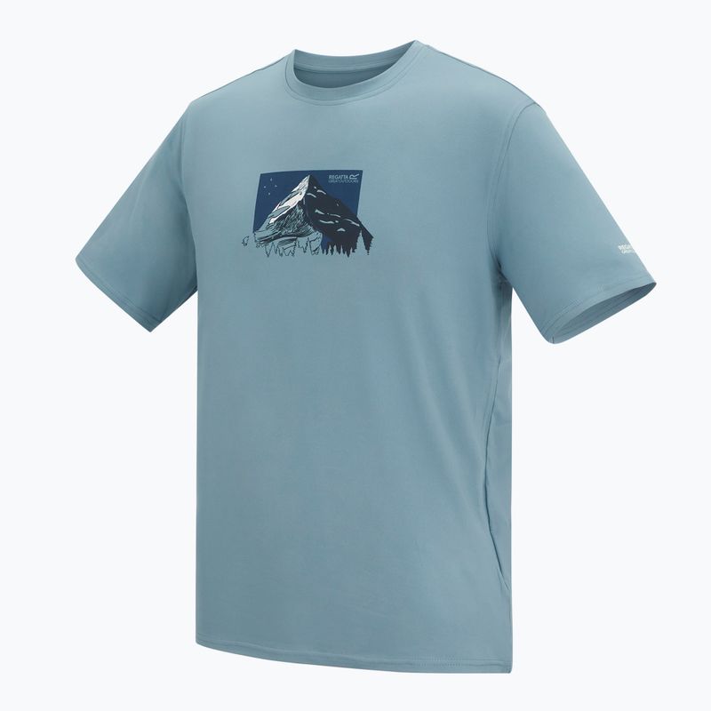 Men's trekking shirt REGATTA Fingal Stretch dusky blue 8
