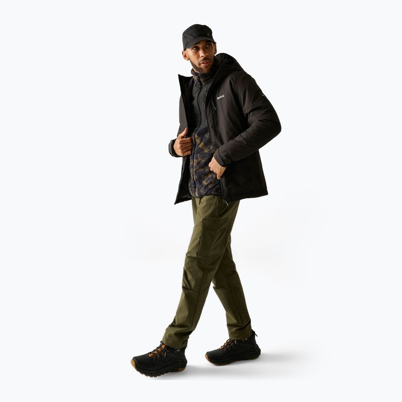 Men's rain jacket REGATTA Allston black 2