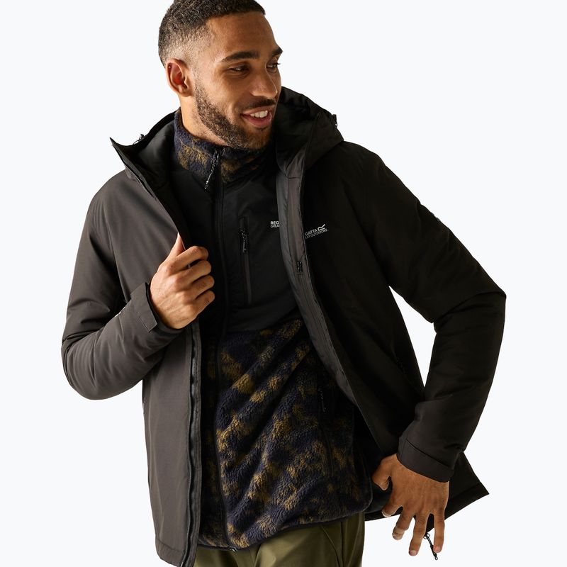 Men's rain jacket REGATTA Allston black 4
