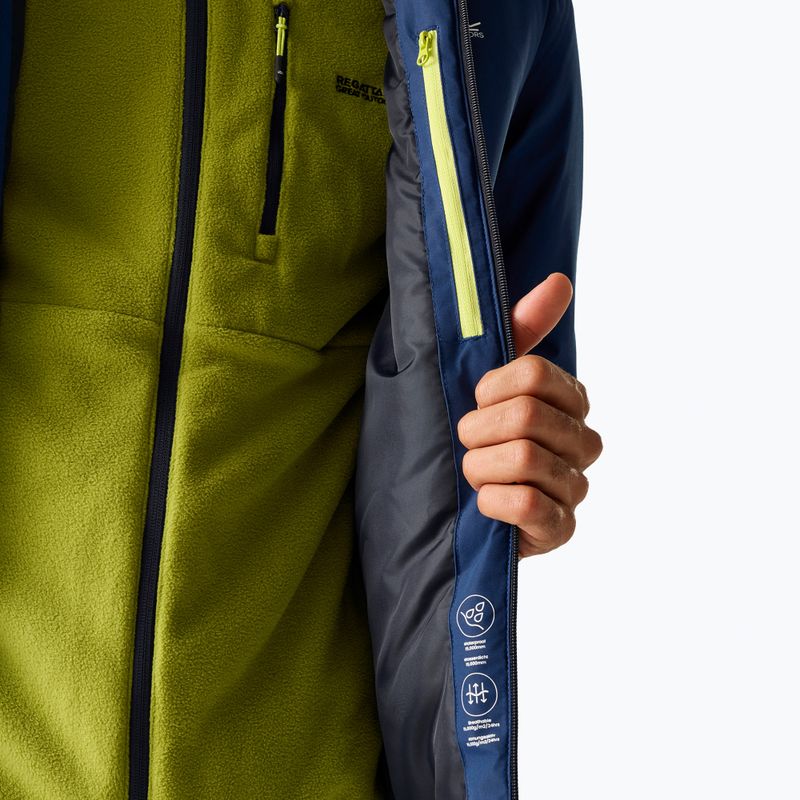 Men's rain jacket REGATTA Allston aviator blue 8