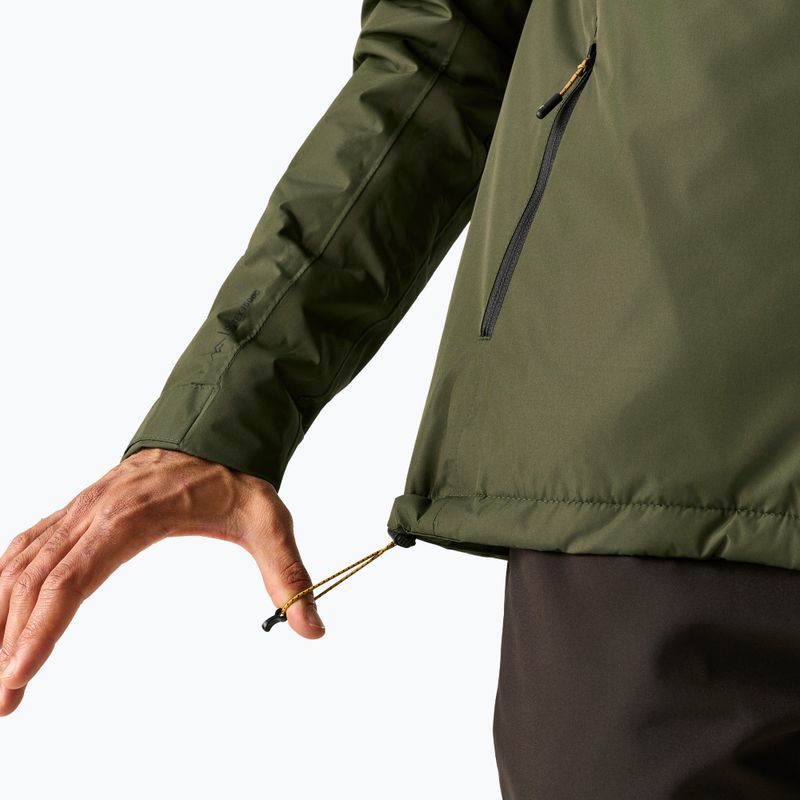 Men's rain jacket REGATTA Allston dark khaki/wood brown 9