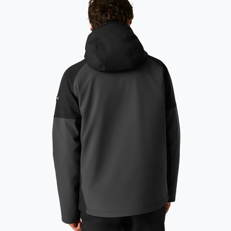 Men's 3-in-1 jacket Regatta Wentwood 3in1 ash/black 3
