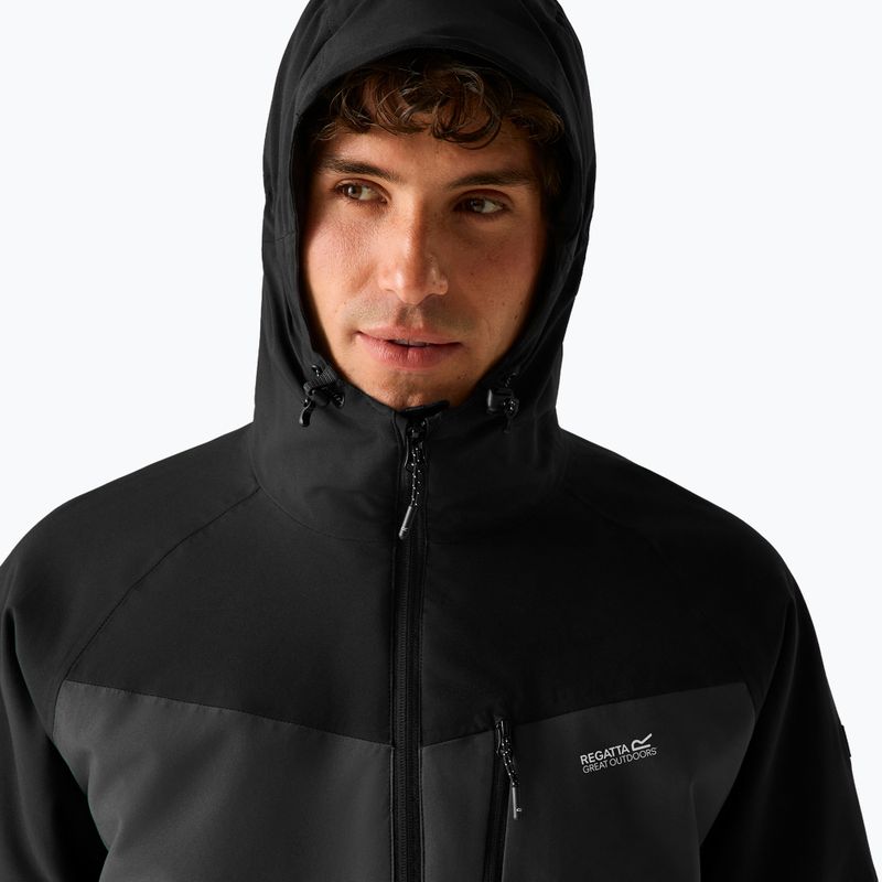 Men's 3-in-1 jacket Regatta Wentwood 3in1 ash/black 7