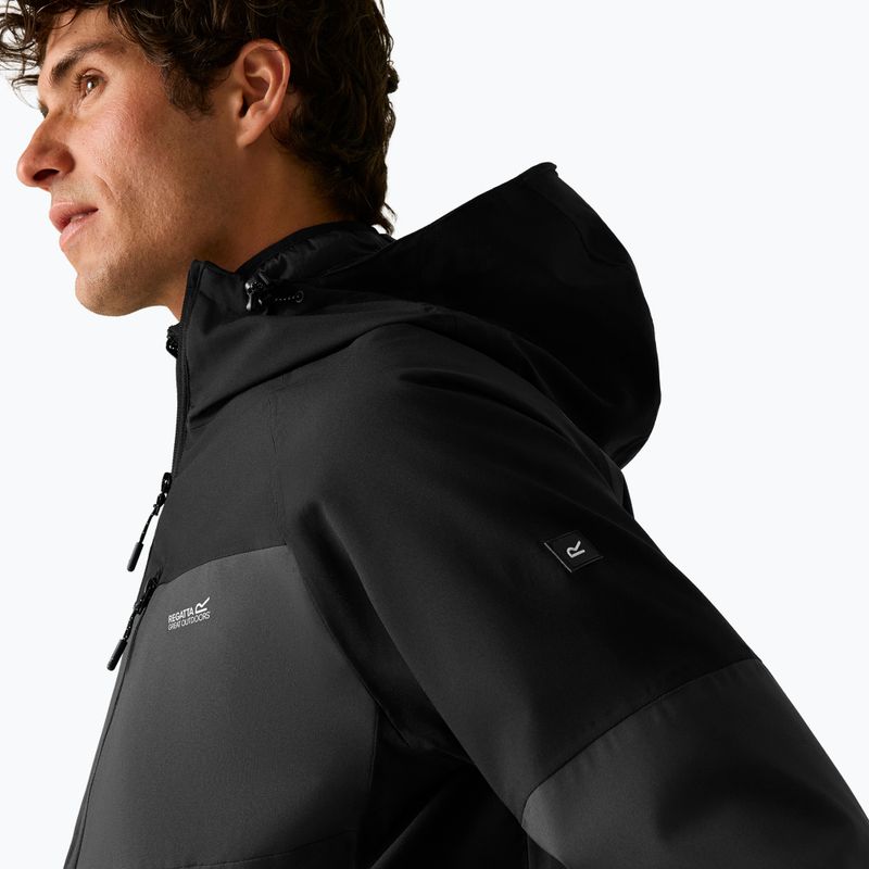Men's 3-in-1 jacket Regatta Wentwood 3in1 ash/black 8