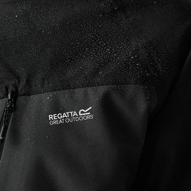Men's 3-in-1 jacket Regatta Wentwood 3in1 ash/black 9