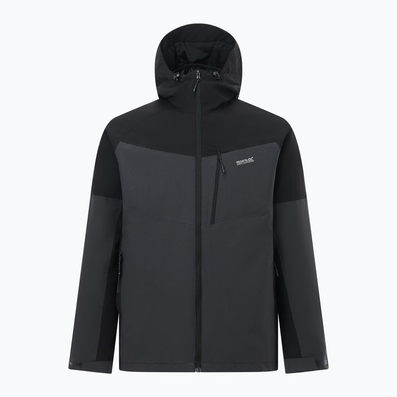 Men's 3-in-1 jacket Regatta Wentwood 3in1 ash/black 10
