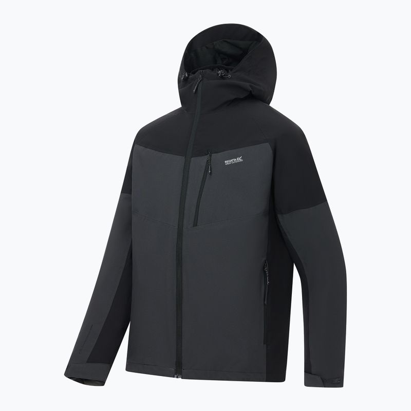 Men's 3-in-1 jacket Regatta Wentwood 3in1 ash/black 12