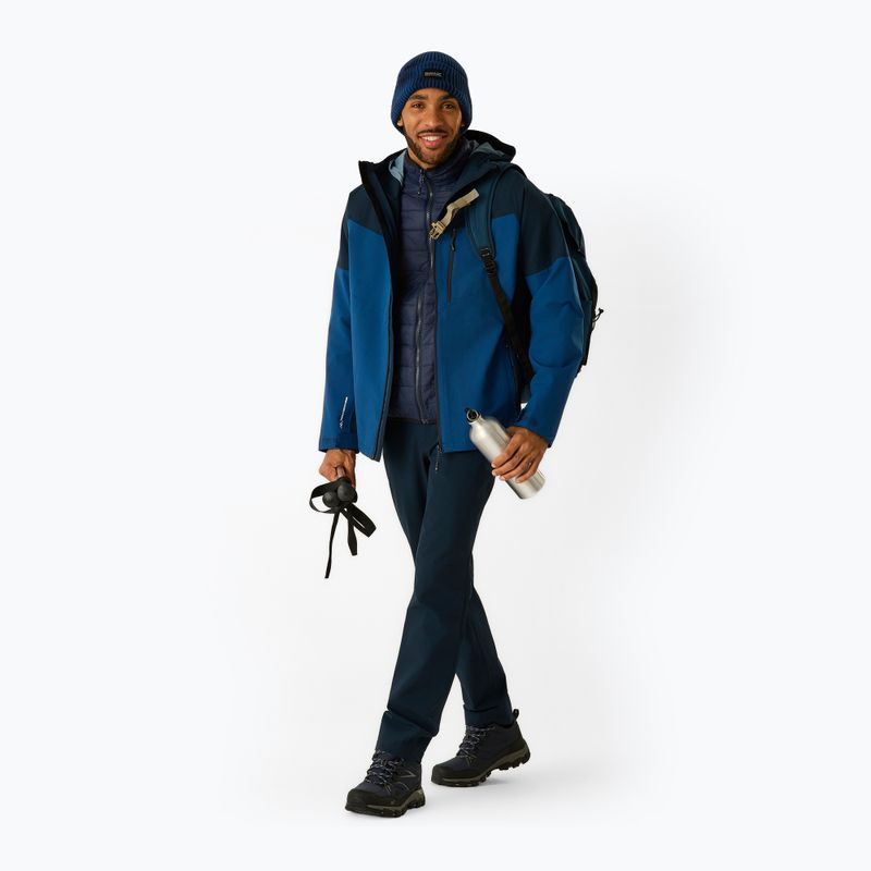 Men's 3-in-1 jacket REGATTA Wentwood 3in1 aviator blue/navy 2