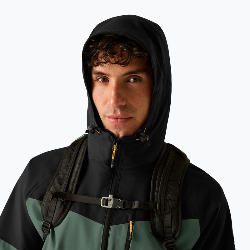Men's 3-in-1 jacket REGATTA Wentwood 3in1 dark forest green/black 6