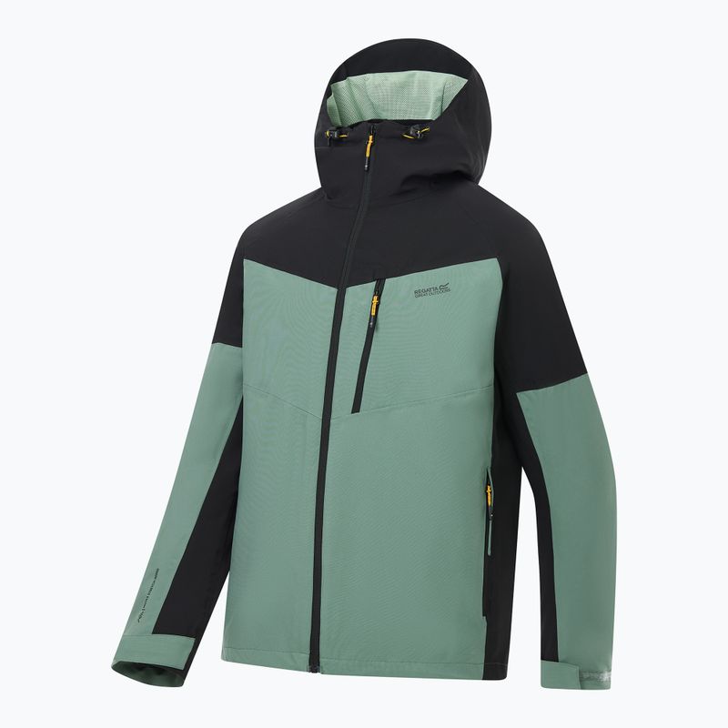 Men's 3-in-1 jacket REGATTA Wentwood 3in1 dark forest green/black 12