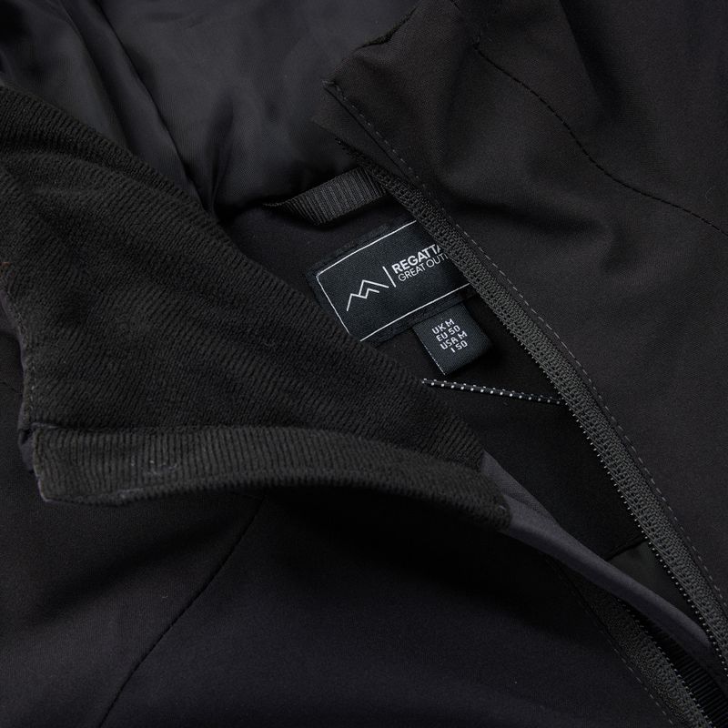 Men's rain jacket Regatta Highton Stretch Padded Jacket ash/black 13