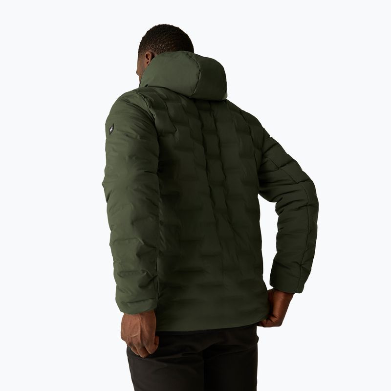 Men's insulated jacket REGATTA Astrel dark khaki/rooibos tea 3