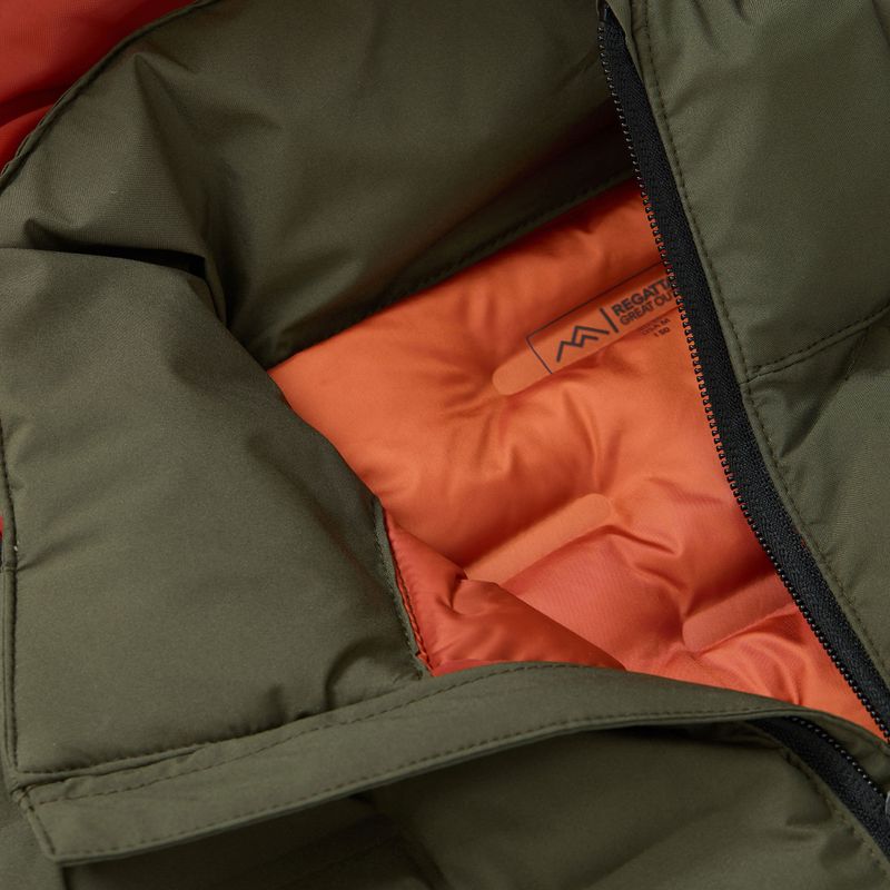 Men's insulated jacket REGATTA Astrel dark khaki/rooibos tea 11