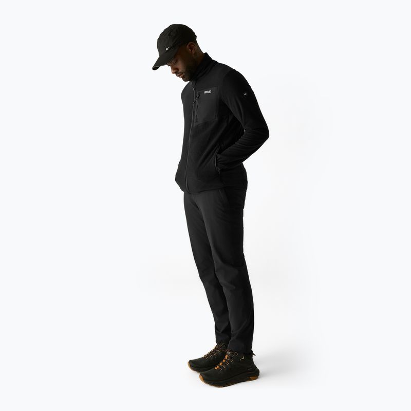 Men's fleece sweatshirt REGATTA Eadle black 2