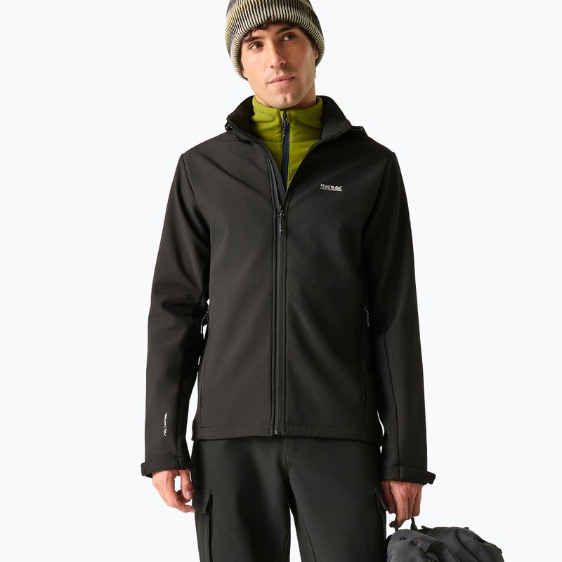 Men's softshell jacket REGATTA Denvo black 3