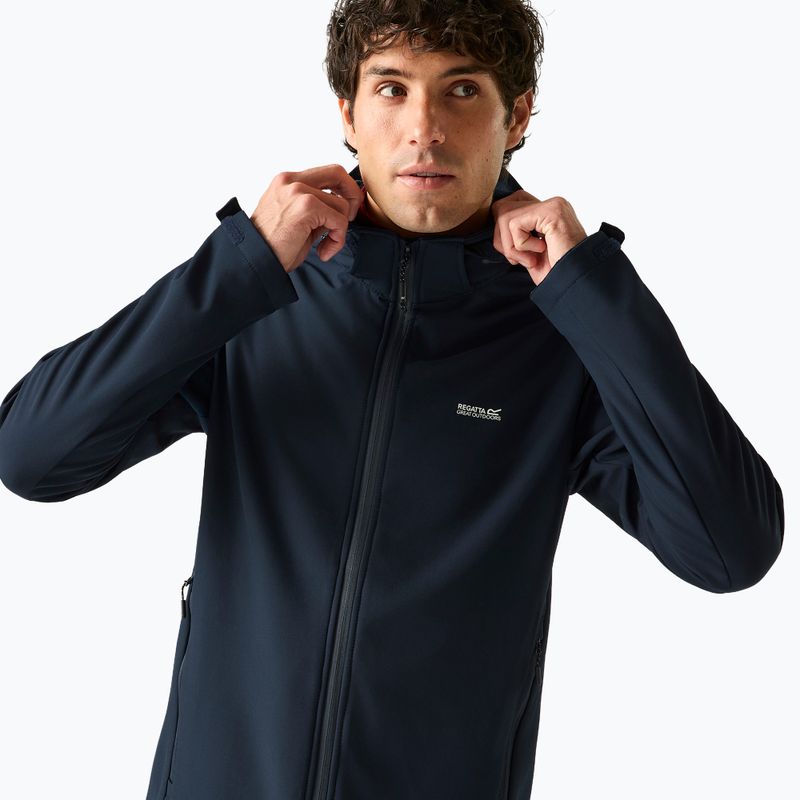 Men's softshell jacket REGATTA Denvo navy 3