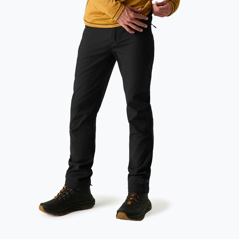 Men's softshell trousers REGATTA Geo Softshell black