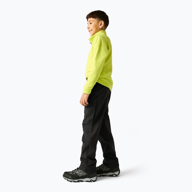 Children's trekking trousers REGATTA Highton Winter RKJ176 black 3