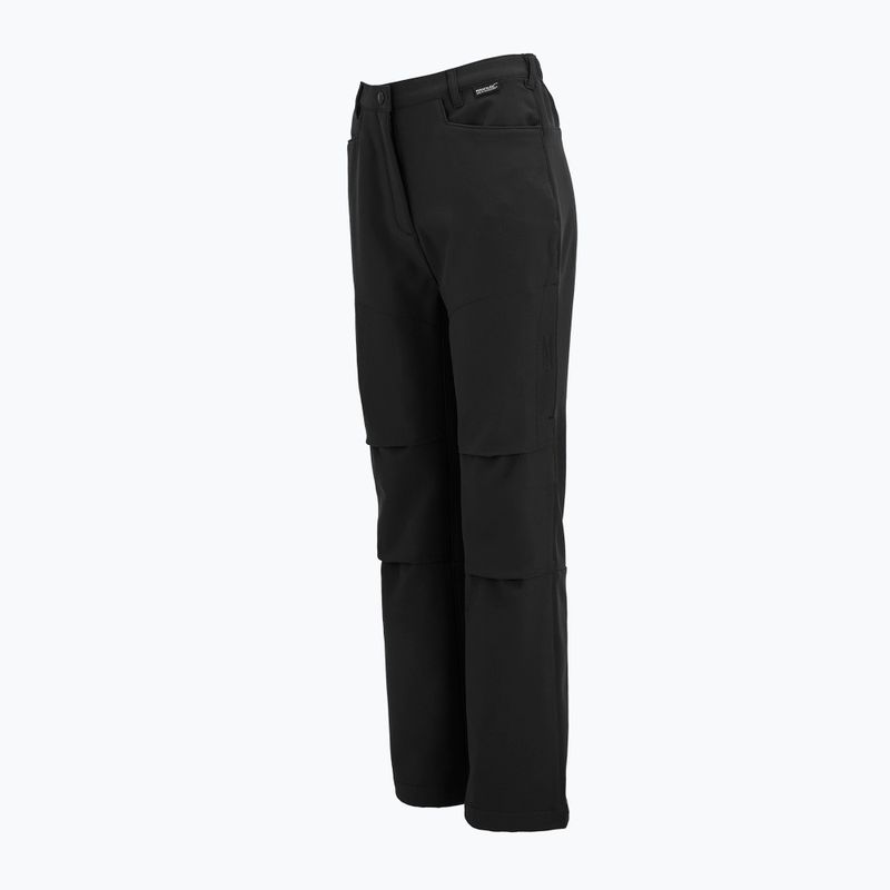 Children's trekking trousers REGATTA Highton Winter RKJ176 black 9