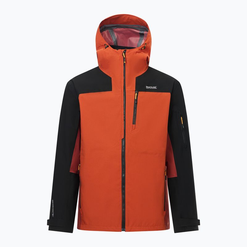 Men's 3-in-1 jacket REGATTA Sacramento 3in1 rooibos tea/black/burnt henna 11