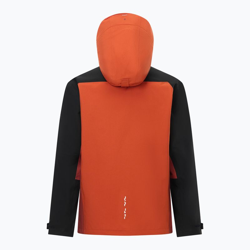 Men's 3-in-1 jacket REGATTA Sacramento 3in1 rooibos tea/black/burnt henna 12