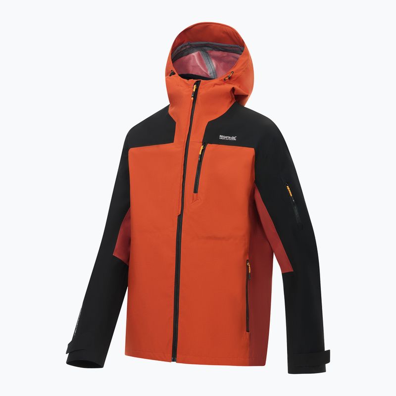 Men's 3-in-1 jacket REGATTA Sacramento 3in1 rooibos tea/black/burnt henna 13