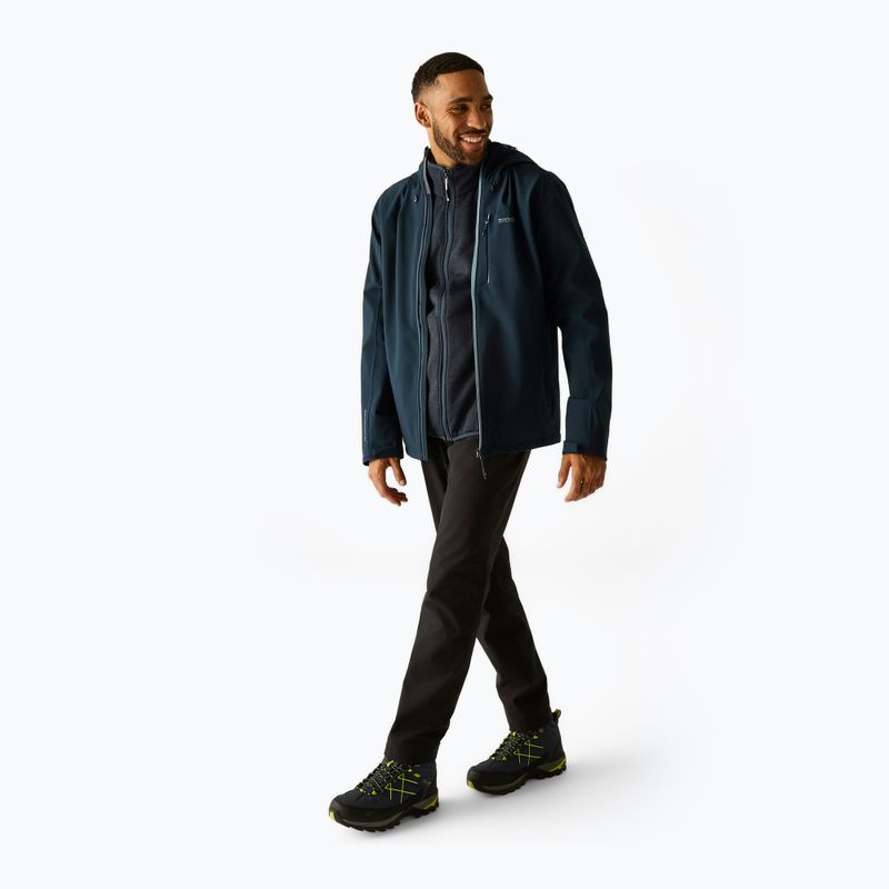 Men's rain jacket REGATTA Birchdale II navy/dusky blue 2